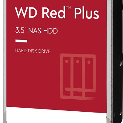 WD Red Plus NAS Hard Drive 3.5″ 4TB 256 MB