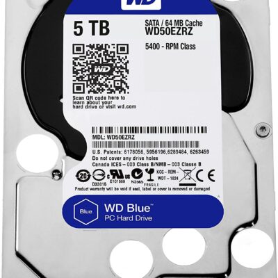 WD Blue 5TB Desktop Hard Disk Drive – 5400 RPM