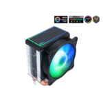 SAMA KA450D RGB CPU Air Cooler 9cm PWM Fan 4 Copper Heat Pipes For AMDIntel