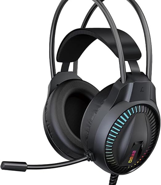 DM T710 RGB 7.1 USB Gaming Headset with Microphone