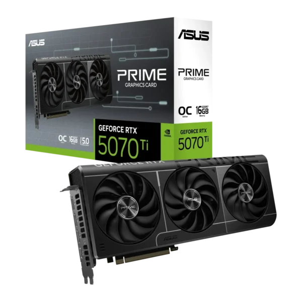 ASUS PRIME GeForce RTX™ 5070 Ti 16GB GDDR7 OC Edition
