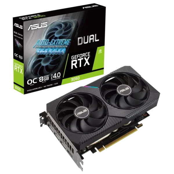 ASUS Dual GeForce RTX™ 3050 OC Edition 8GB
