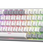 CASTOR K631 Grey 65% Wired RGB Gaming Keyboard