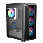 Vento VG15FE RGB Gaming Mid Tower Case + FSP Hyper K Pro 80 Plus White Power Supply 650W